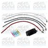 Cable Repair Set, air con. compressor series resistor MEAT & DORIA 25545